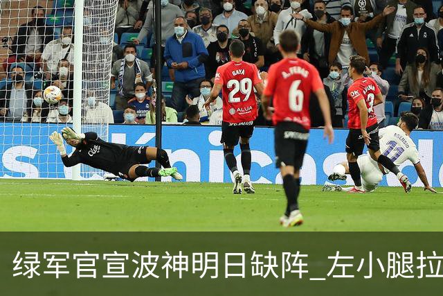 绿军官宣波神明日缺阵 左小腿拉伤或很快回归